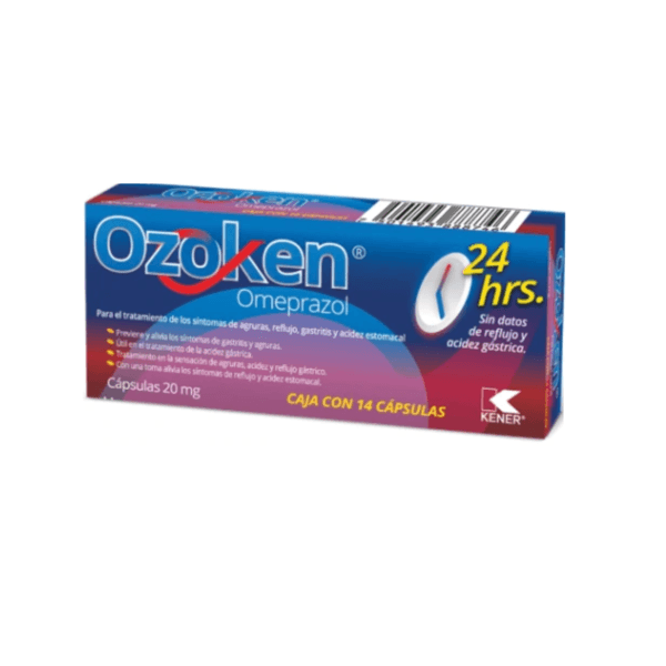Omeprazol 20 Mg Caps 14 Kener Gi 14 Pz