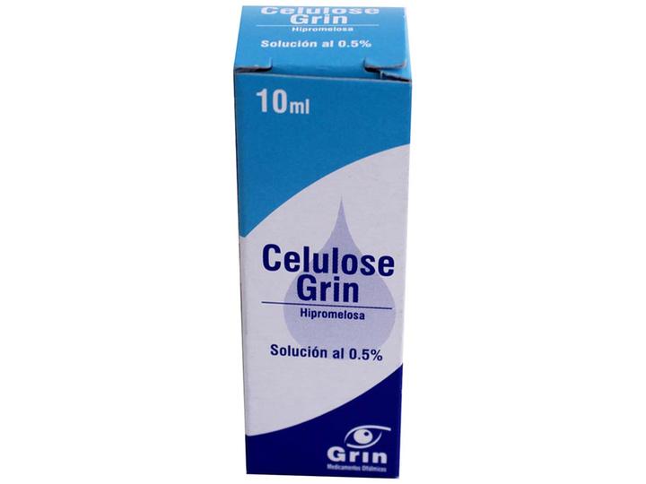 Grin Celulose 5% Solución Oftalmica 10 Ml