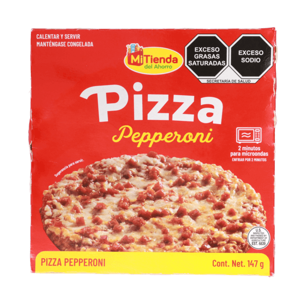 Mi Tienda Pizza Congelada Pepperoni 147 G