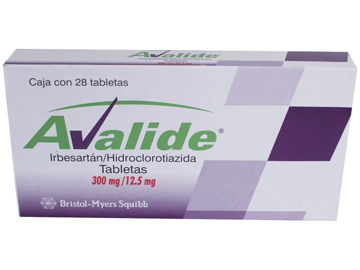 Avalide 300/12.5 Mg Tabletas 28 Pz