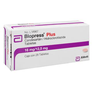 Blopress Plus 16/12.5 Mg 28 Tabletas 28 Pz