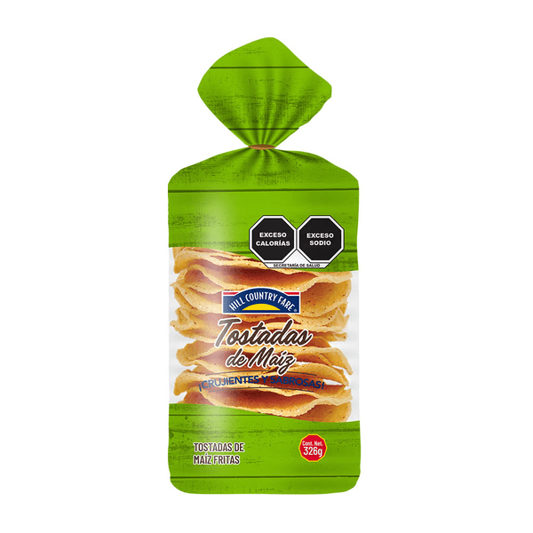 Hcf Tostada Frita Amarilla 326 G