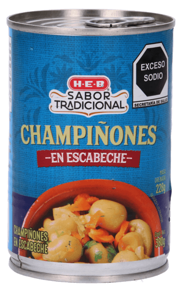 Heb Champiñones En Escabeche En Lata 380 G