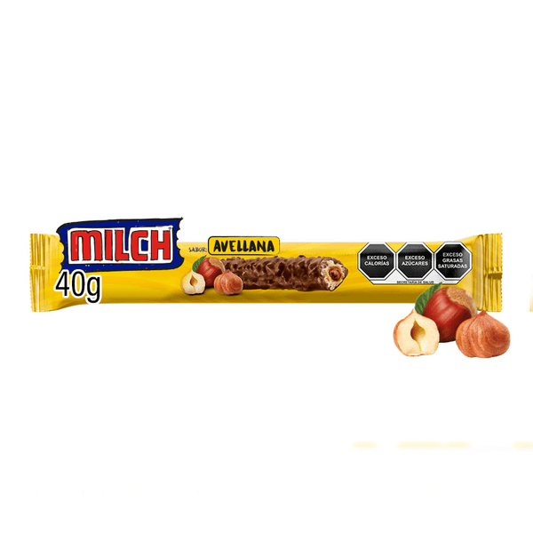 Barquillo Con Relleno Avellana 40 G