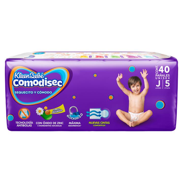Pañales Comodisec Jumbo Et 5 38 Pz