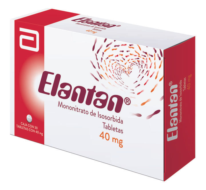 Elantan 40 Mg 30 Tabletas 30 Pz