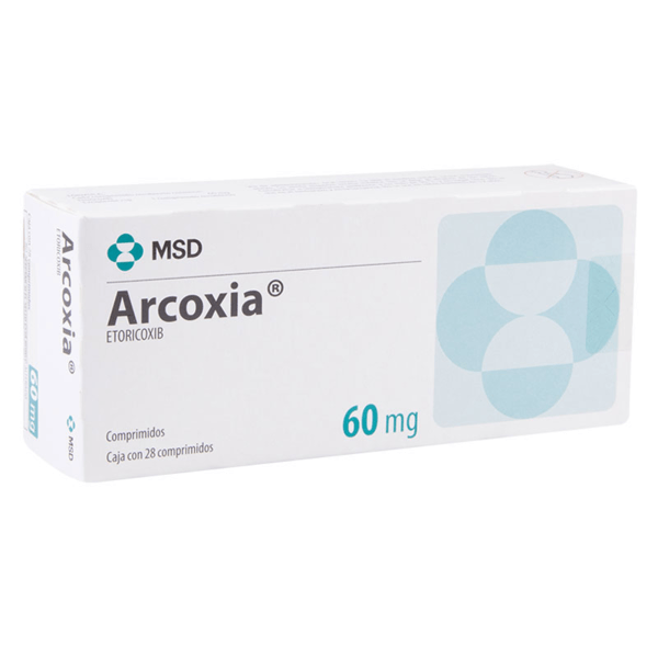 Arcoxia 60 Mg 28 Cpr Etoricoxib 28 Pz