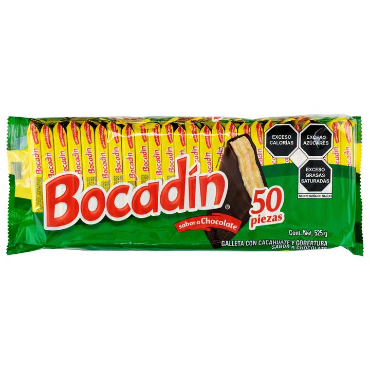 Bocadín Galleta Con Cobertura Sabor Chocolate Con 50 Pz