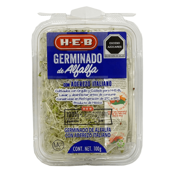 Heb Alfalfa Con Aderezo Italiano 100 G