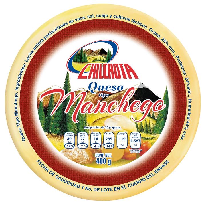 Chilchota Queso Manchego (Amb) 400 G