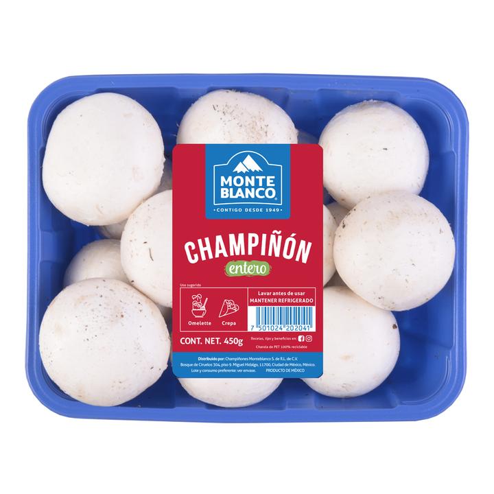 Champiñon Blanco Entero De 450 G