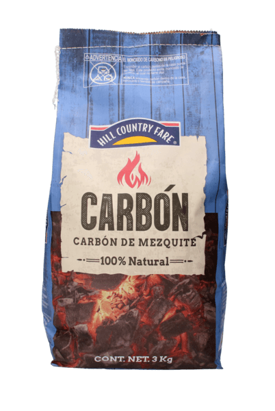 Carbón De Mezquite Hcf 3 Kg