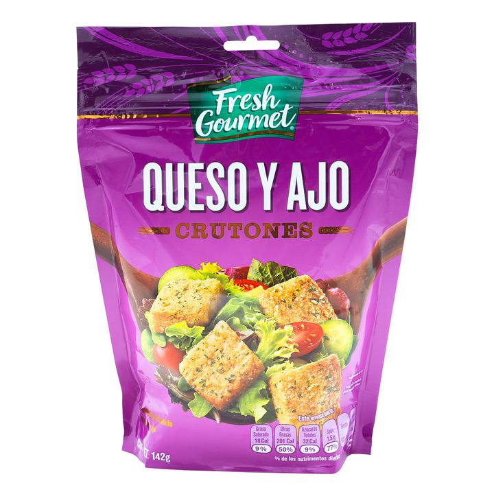 Fresh Gourmet Cruton Queso Ajo 142 G