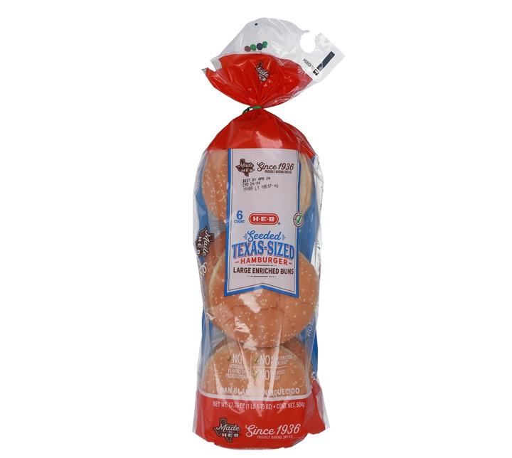Pan Para Hamburguesa Con Ajonjoli 6 Pz