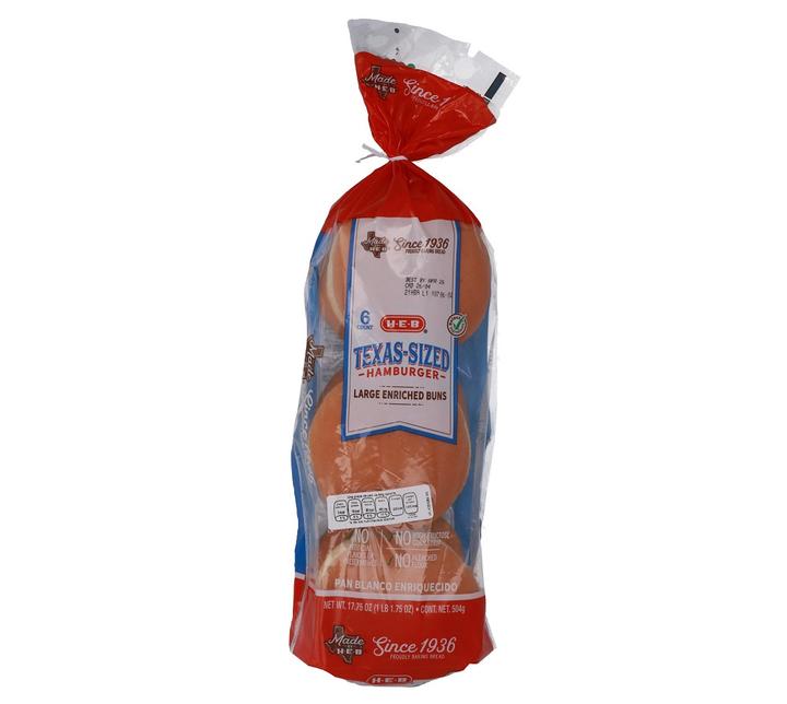 Pan Para Hamburguesa Estilo Texas 6 Pz