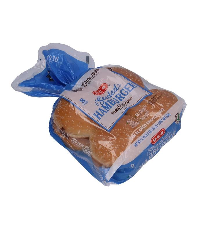 Pan Para Hamburguesa Con Ajonjoli 8 Pz