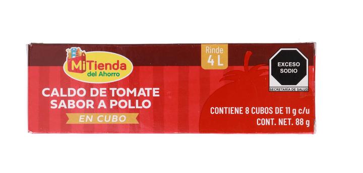 Mi Tienda Caldo Tomate Sabor A Pollo 88 G
