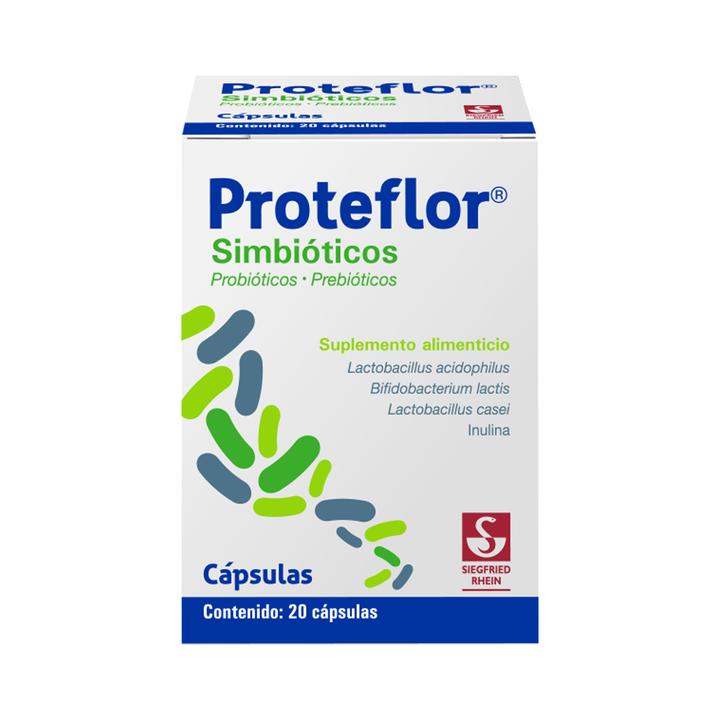 Proteflor Probióticos 20 Cápsulas