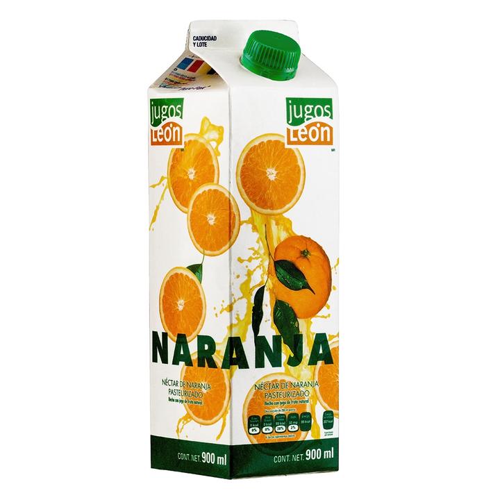 Jugo De Naranja Pasteurizado 900 Ml