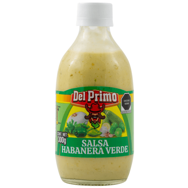 Del Primo Salsa Casera Verde Habanera 300 G