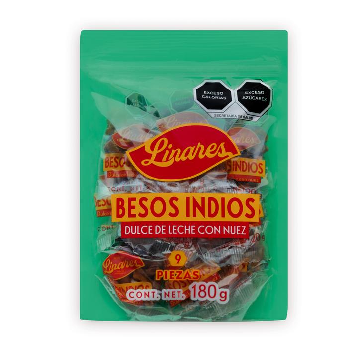 Besos Indios Dulce De Leche Con Nuez 180 G