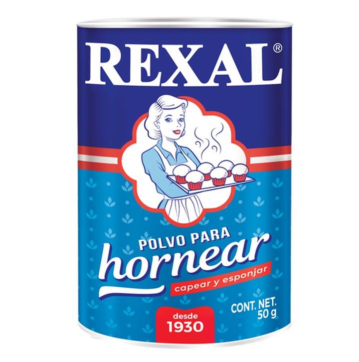 Rexal Polvo Para Hornear Capear Y Esponjar 50 G
