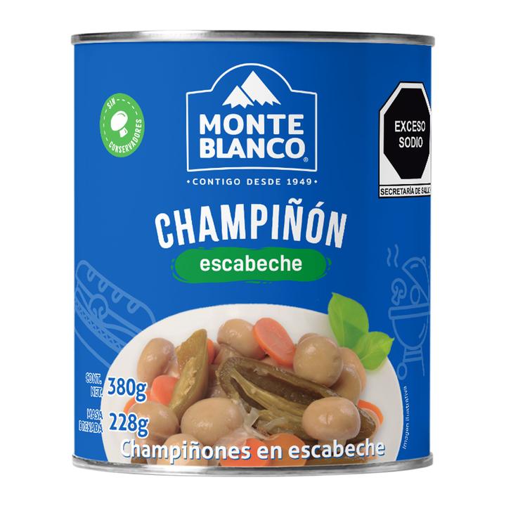 Champiñones En Escabeche En Lata 380 G