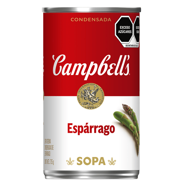Campbells Sopa Condensada Espárragos 735 G