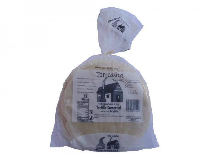 Tor- Casita Tortillas Sabor Mantequilla 350 G