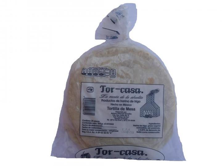 Tor- Casita Tortillas De Mesa 500 G