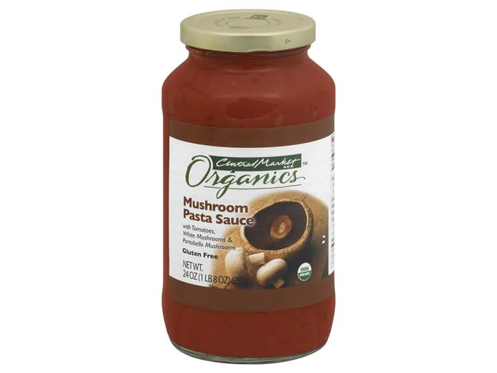 Central Market Salsa Para Pasta Champiñones Orgánico 737 G
