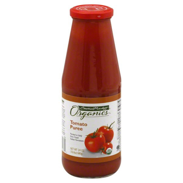 Central Market Puré Tomate Organico 680.4 G