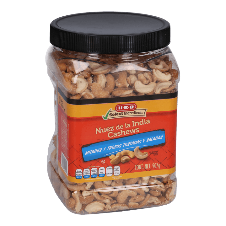 Nueces De La India Cashews Tostadas Y Saladas 907 G