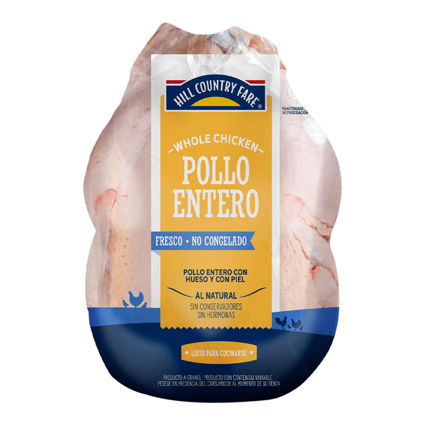 Hcf Pollo Entero Con Vísceras Fresco 1 Kg