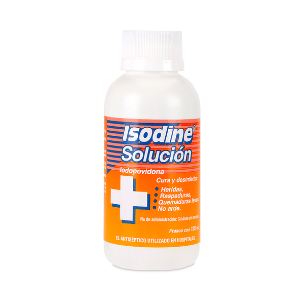 Antiséptico Isodine Solución 120 Ml