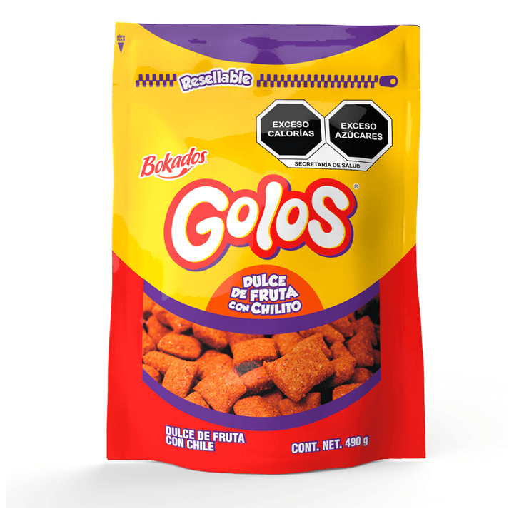Bokados Golos Dulce De Fruta Con Chilito 490 G