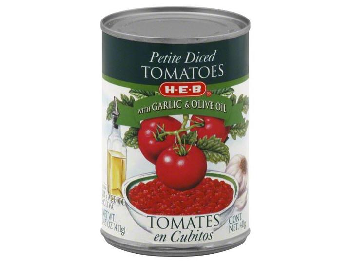 Heb Tomates En Cubo Ajo Aceite Oliva 411 G