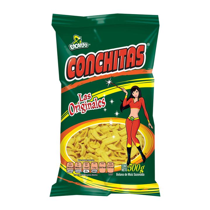 Encanto Frituras De Maíz Sazonada Conchitas 500 G