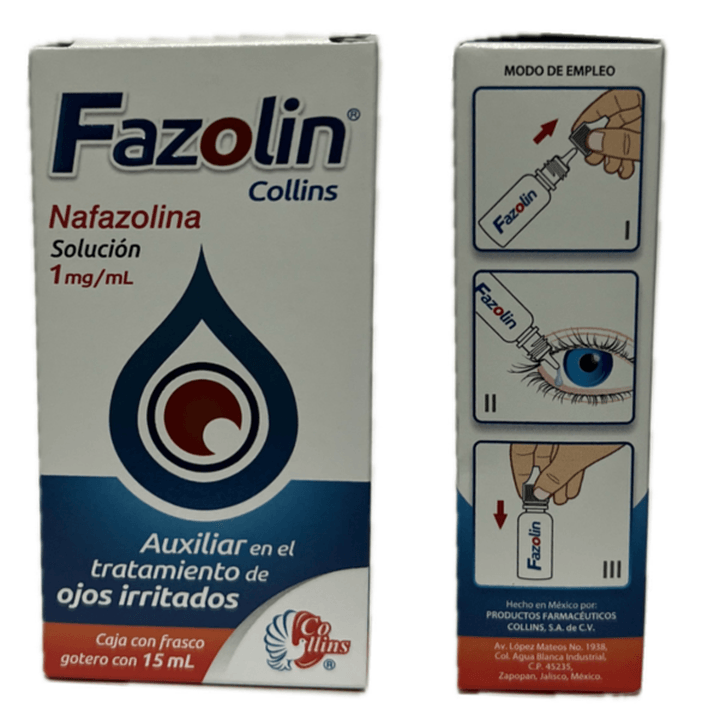 Fazolin Nafazolina 1 Mg Frasco 15 Ml