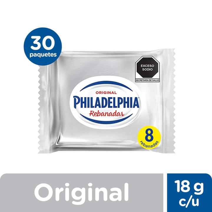 Philadelphia Queso Crema Rebanadas 144 G