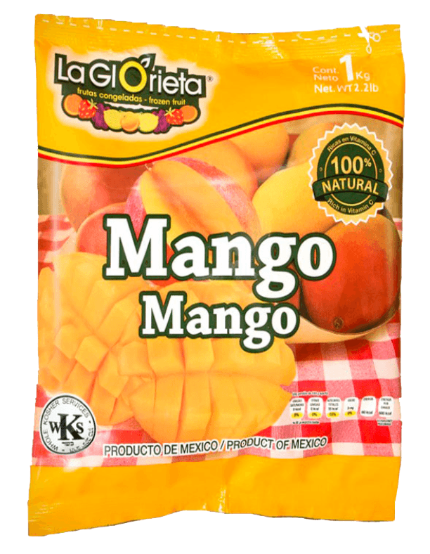 Fruta Congelada Mango En Trozos 1 Kg