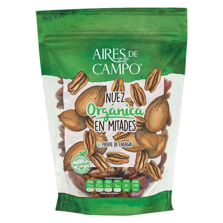 Nuez Organica Natural En Mitades 150 G