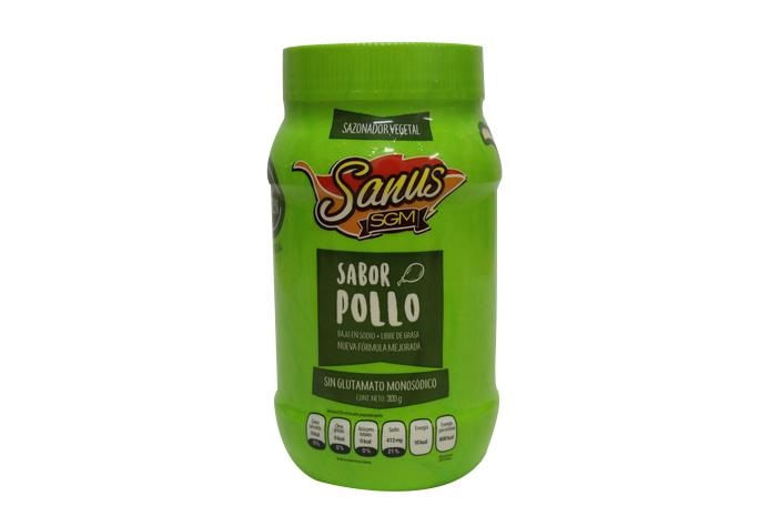 Sanus Sazonador Vegetal Sabor Pollo 300 G