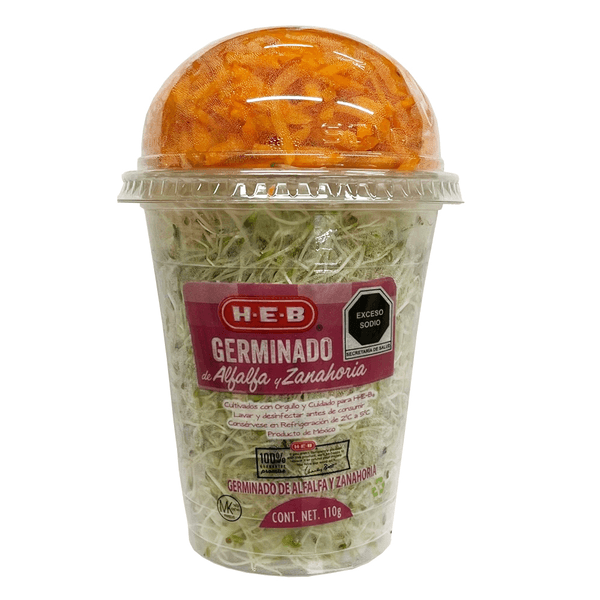 Heb Alfalfa Germinada Y Zanahoria 110 G