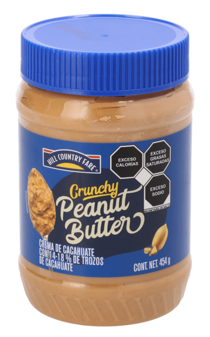 Hcf Crema De Cacahuate Con Trocitos 454 G