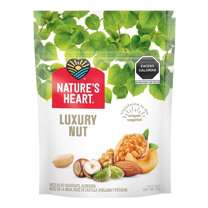 Natures Heart Frutos Secos Luxury Nuts Mix 75 G