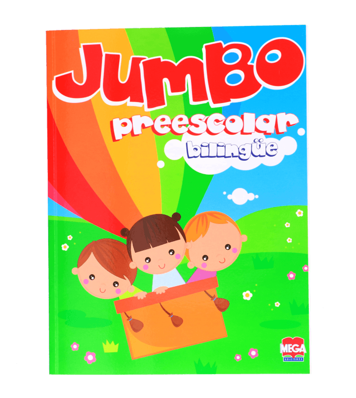 Libro Infantil Jumbo Preescolar Bilingue 1 Pz