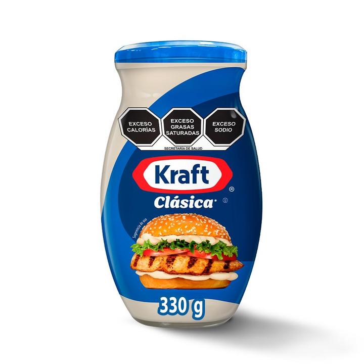Kraft Mayonesa Casera Frasco De 330 G