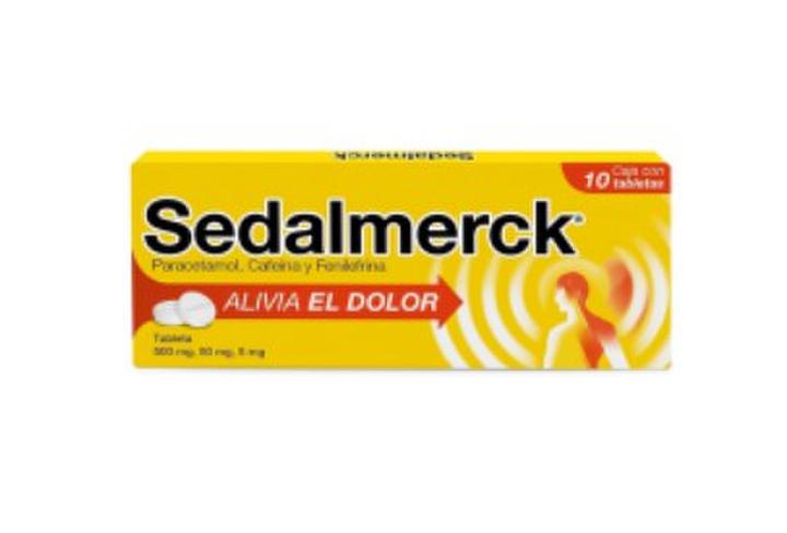 Analgésico Sedalmerck 10 Pz