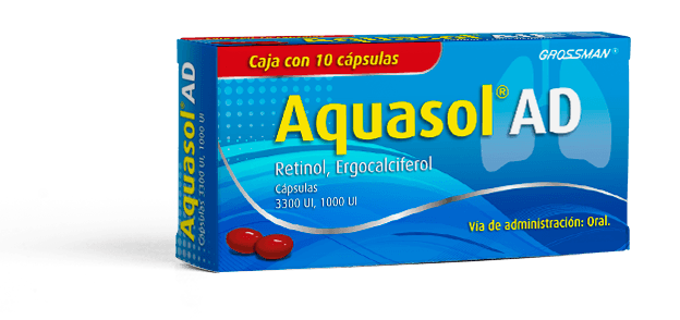 Aquasol-Ad 6000/600ui Caps 10 10 Pz